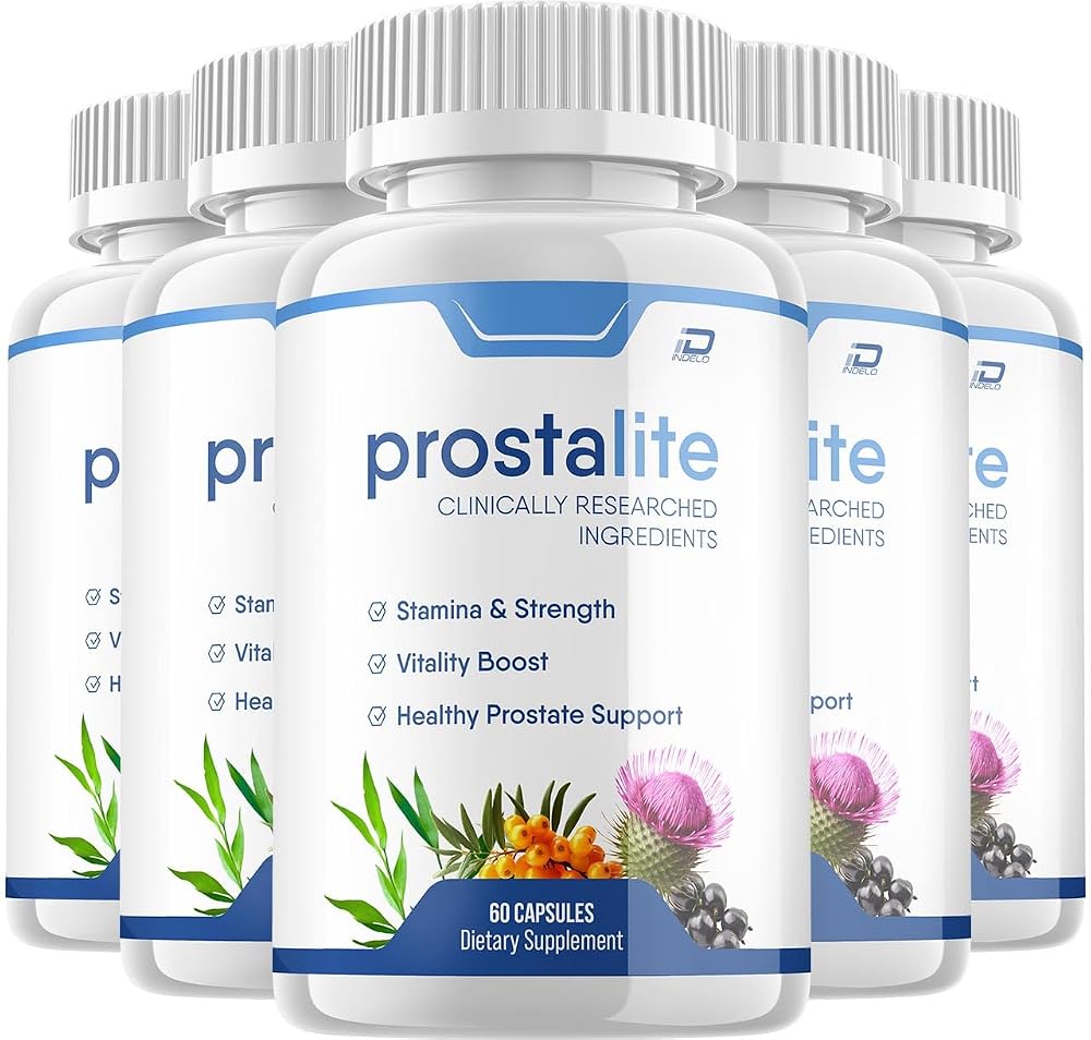 Indelo Prostalite Supplement Advanced Formula - 300 Capsules