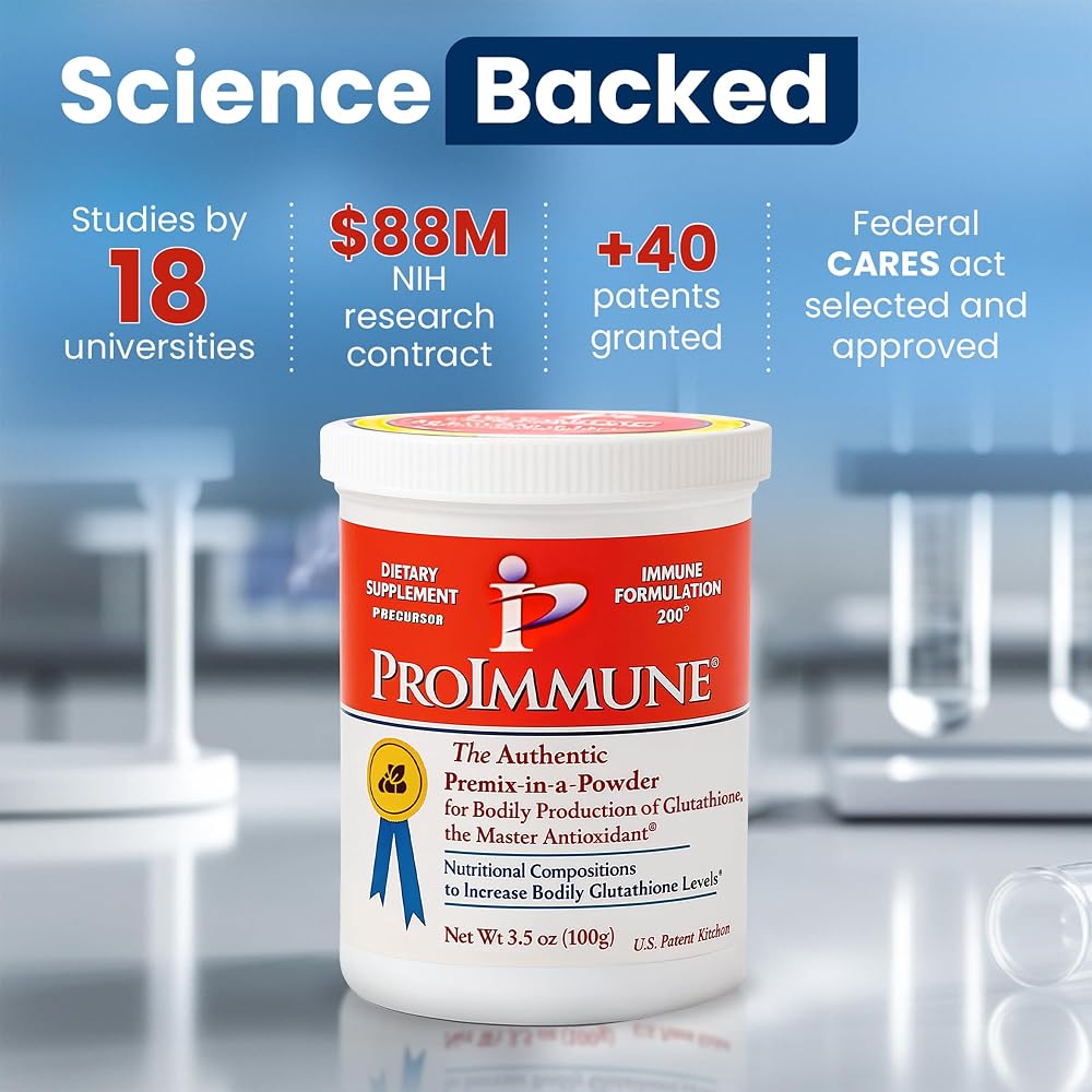 ProImmune Glutathione Supplement 200 Immune Support Powder - 62 Servings - image 8