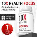 10X Health System Focus Supplement - 60 Capsules - image 5