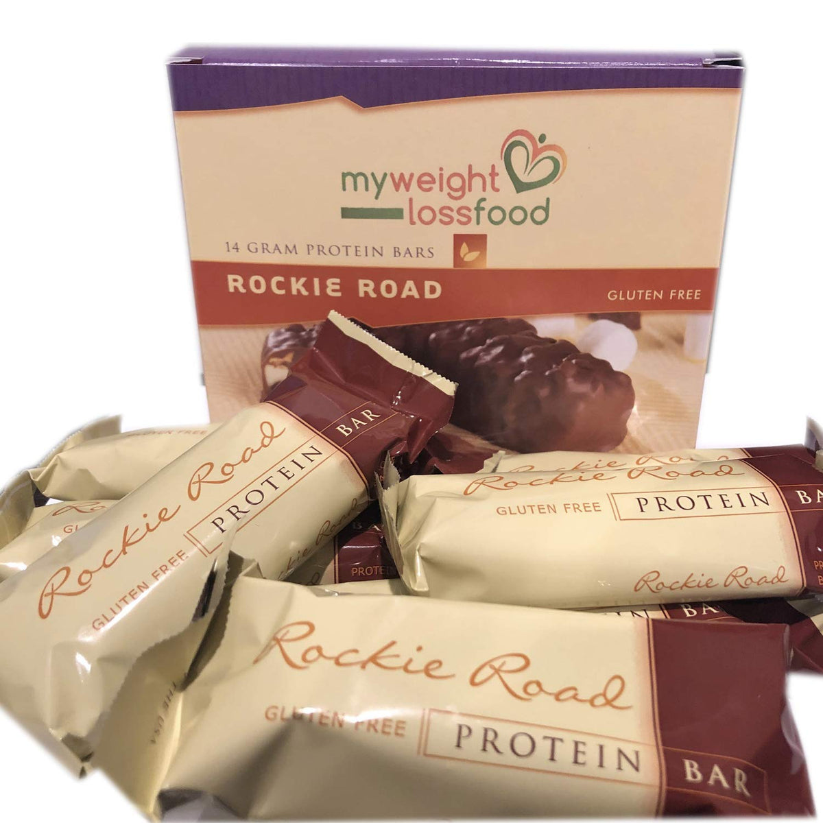 My Weight Loss Food Rocky Road Protein Bar - 7 Bars