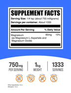 BulkSupplements.com Magnesium L-Aspartate Powder