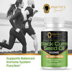 KING TUT'S SECRET Black Seed Capsules 500 mg - 100 Softgels - image 8