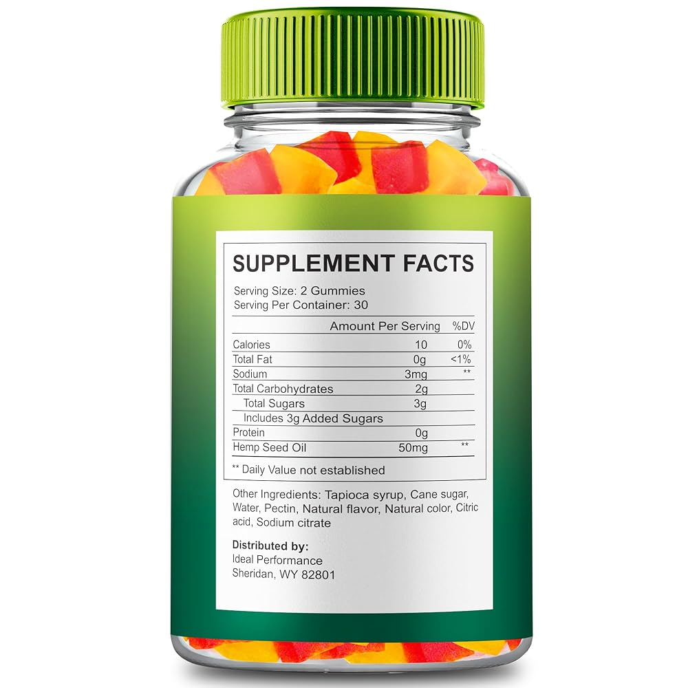IDEAL PERFORMANCE TherBloom Hemp Gummies - 60 Gummies - image 2