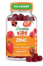 Lifeable Zinc for Kids 15 mg Berry Gummies - 90 Count