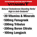 MuscleMeds Vitamin T Daily Complete Multivitamin for Men - 90 Capsules - image 4