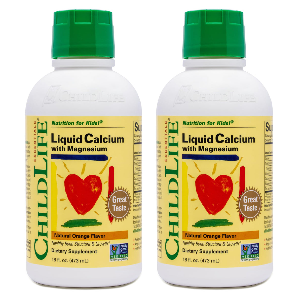 ChildLife Essentials Liquid Calcium Supplement for Kids - 32 Fl Oz