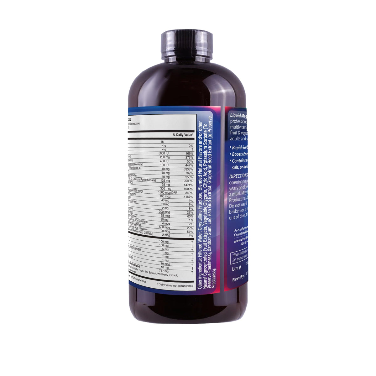 Drs Advantage Liquid Mega Multivitamins & Minerals - 16 Fl Oz - image 3
