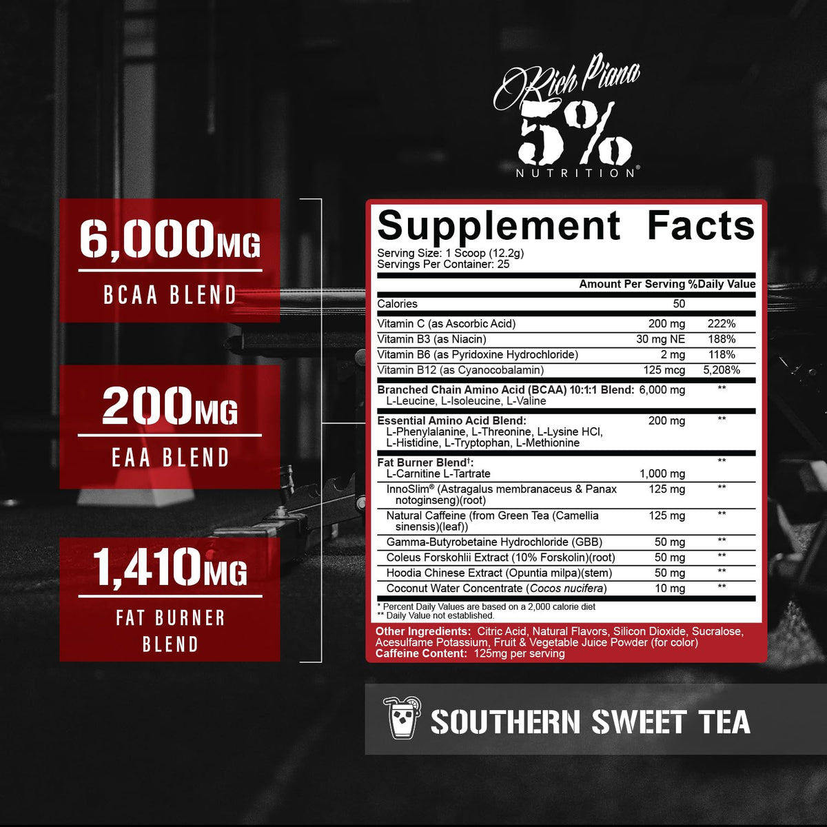 5% Nutrition AllDayYou Shred Fat Burner BCAA Powder - 9.96 oz - image 2