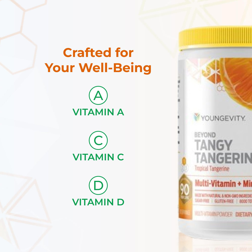 Youngevity Beyond Tangy Tangerine 2.5 Citrus Peach Fusion