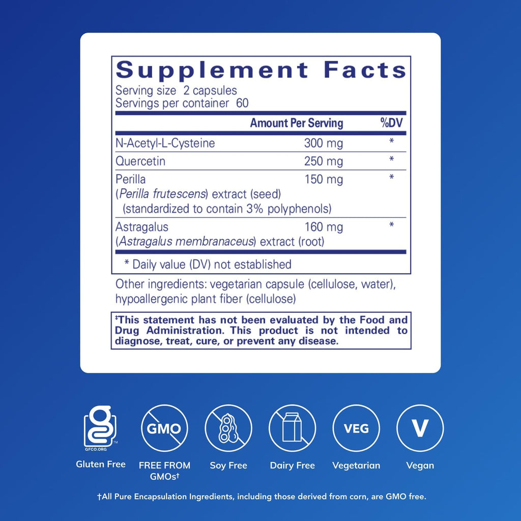 Pure Encapsulations Th2 Modulator Immune Support - 120 Capsules - image 2