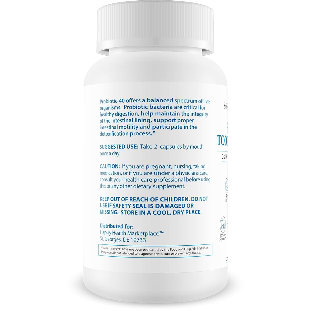 Happy Health Marketplace Fresh Tooth 360 Pro Oral Probiotics - 60 Capsules - image 3