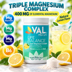 VAL Triple Magnesium Complex Powder for Relaxation - 70 Servings - image 3