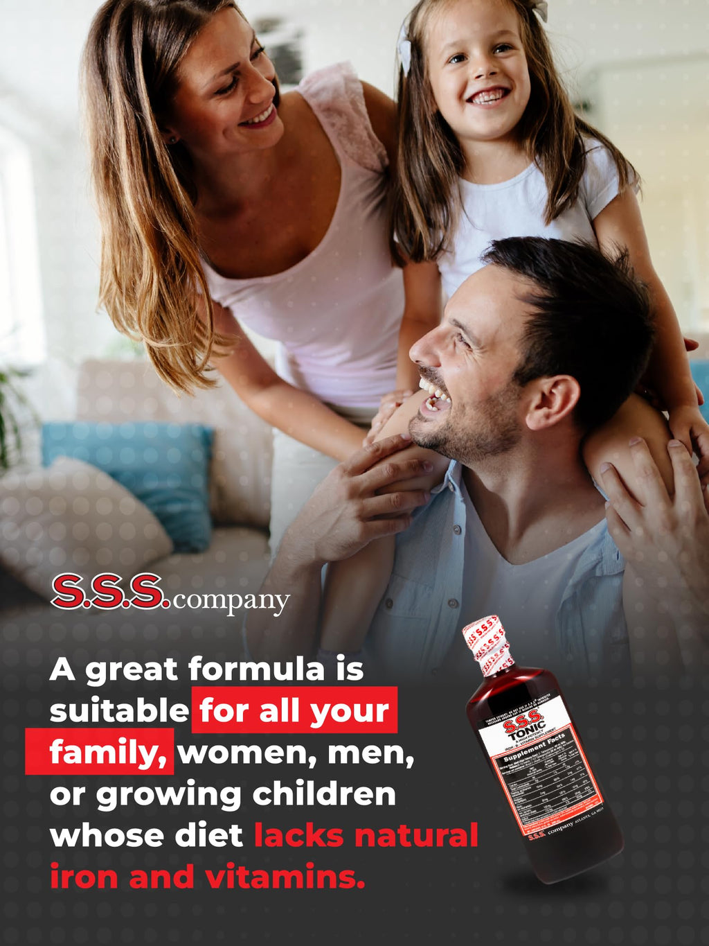 S.S.S. CO. S.S.S. Tonic Liquid Iron & Vitamin B Supplement - 10 Fl Oz - image 7
