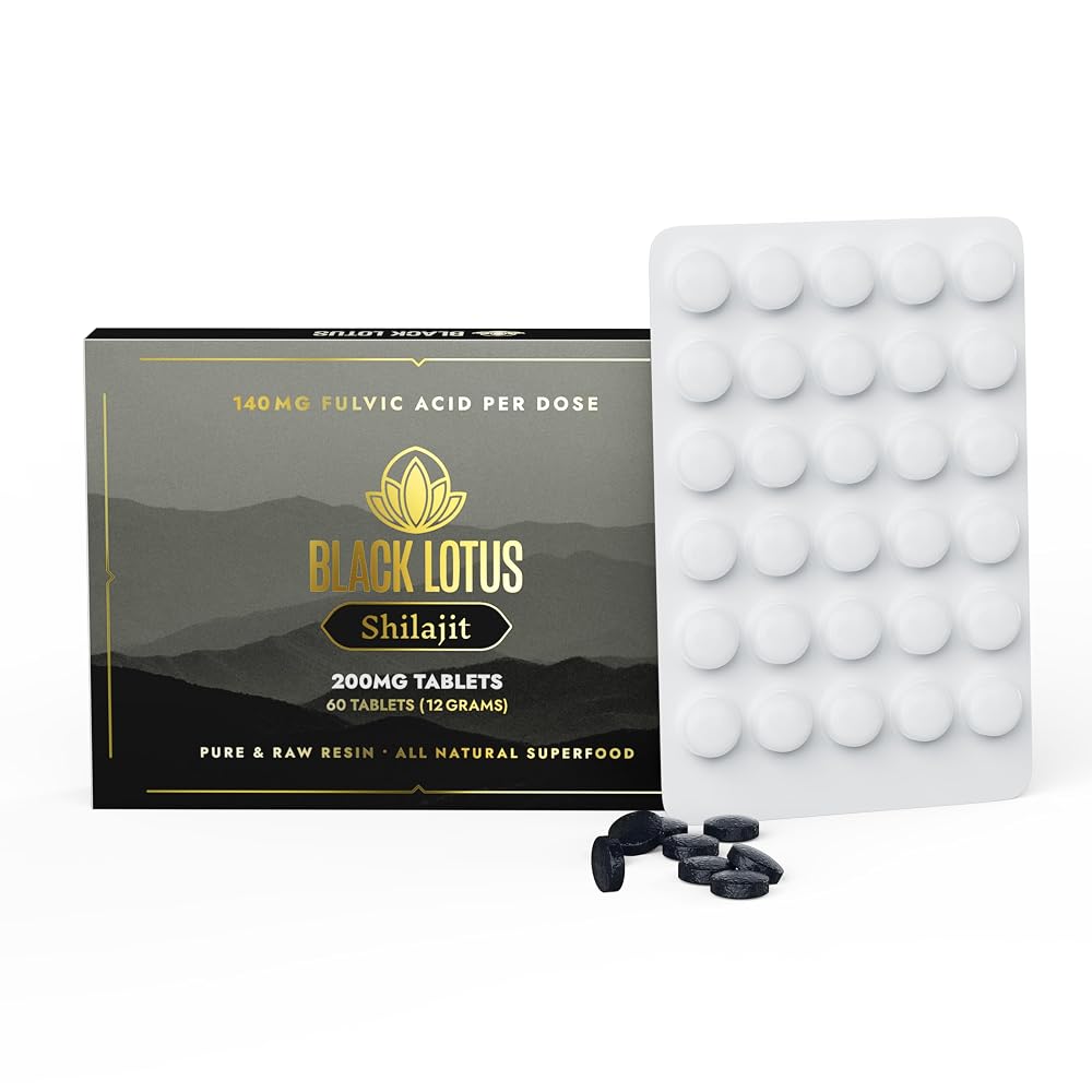 Black Lotus Shilajit Shilajit Tablets - image 2