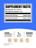 BulkSupplements.com Zinc Orotate Powder