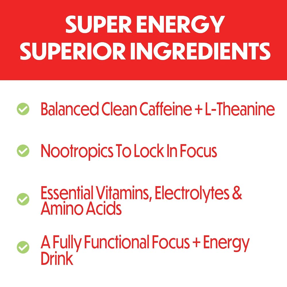 Forgge Gamer Drink - Natural Caffeine and Clean Ingredients - Boost
