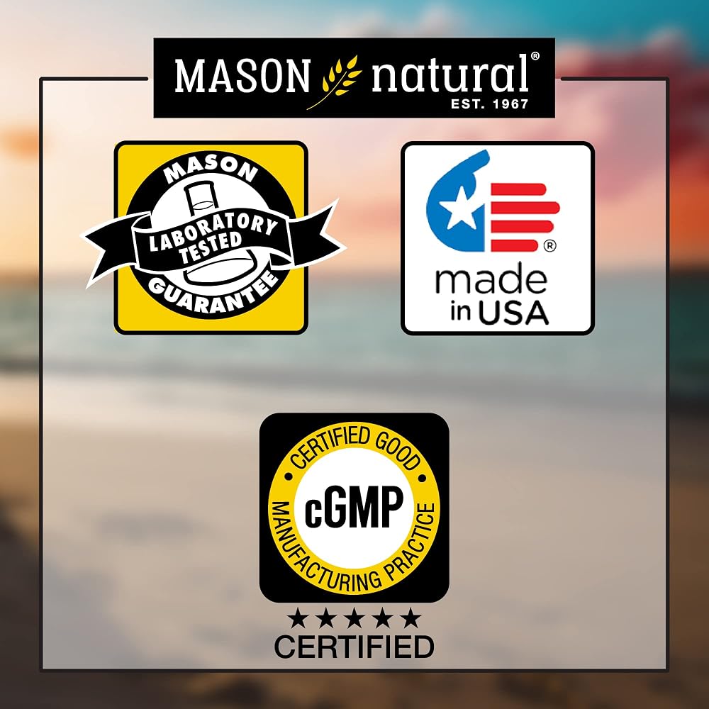 Mason Natural Vitrum 50+ Adult Multivitamin Iron Free - 180 Tablets - image 5