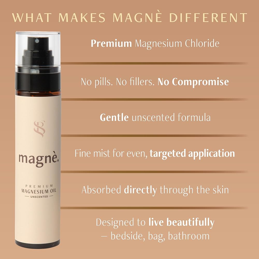 Magnè Magnesium Oil Spray - Soothes Muscles & Joints