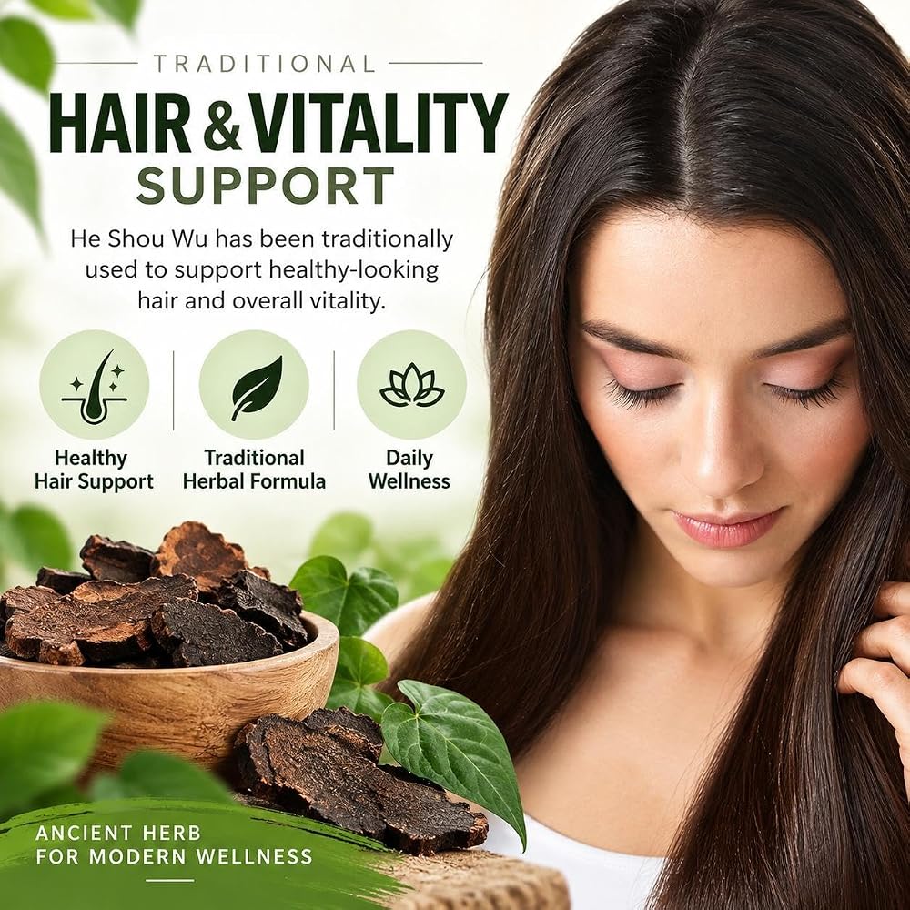 Purity Natural Beauty Certified Organic He Shou Wu - Large 5oz Bag - image 4