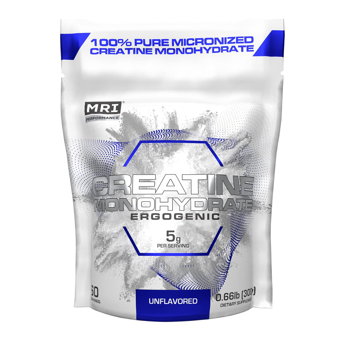 MRI Creatine Monohydrate Powder 5g Muscle & Strength - 300g
