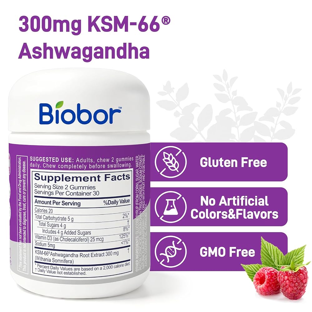 Biobor Ashwagandha Immunity Gummies