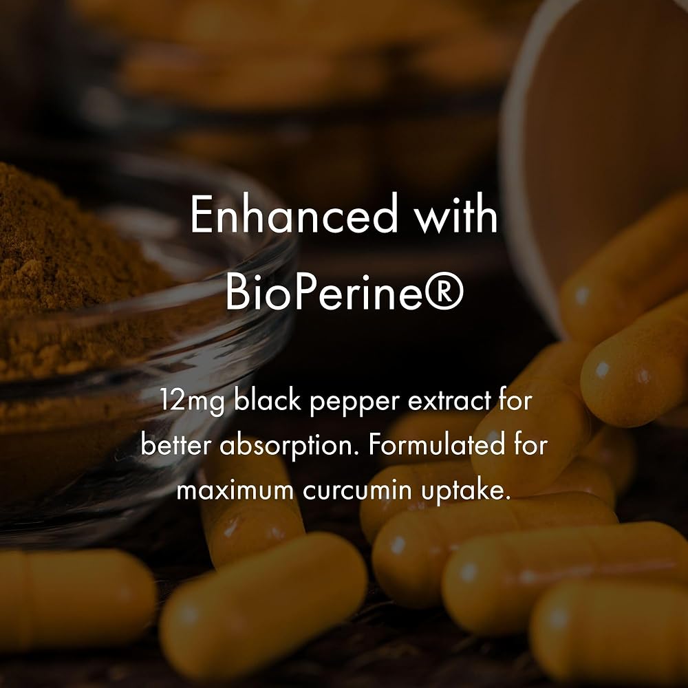 NAOMI Turmeric Curcumin 1200mg High Potency - 60 Capsules - image 4