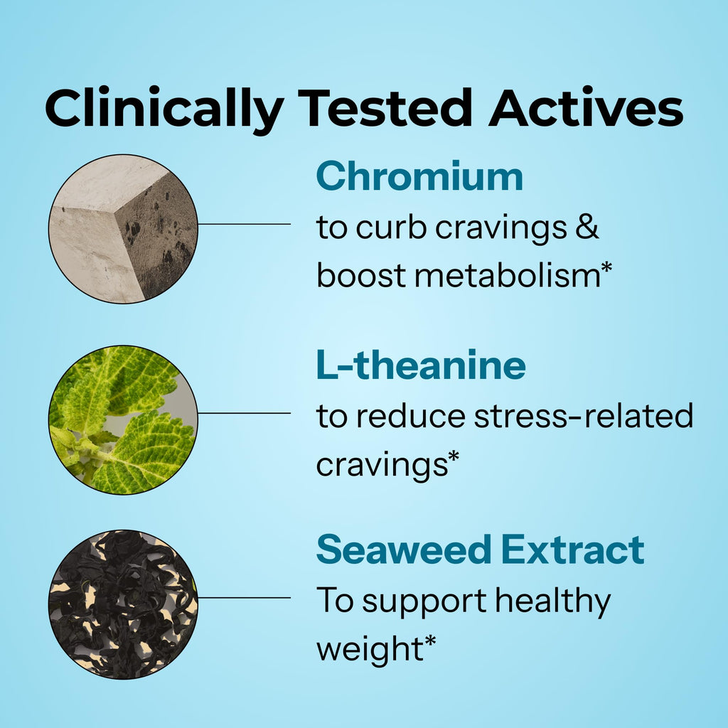 HUM Counter Cravings Chromium & L-Theanine Appetite Support - 60 Capsules - image 4