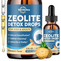 ReviNutra Zeolite Detox Liquid Drops with Chlorella & Vitamins - 2 Fl Oz