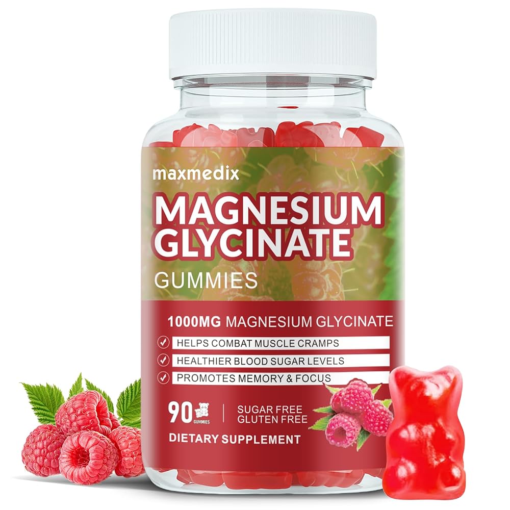 maxmedix Magnesium Glycinate Gummies 1000mg