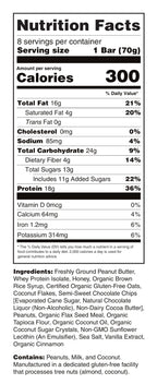 G2G Protein Bar Peanut Butter Coconut Chocolate - 8 Count - image 7