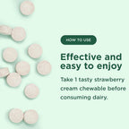 Yuve Natural Lactase Enzyme 9000 FCC Dairy Relief - 30 Chewables - image 4