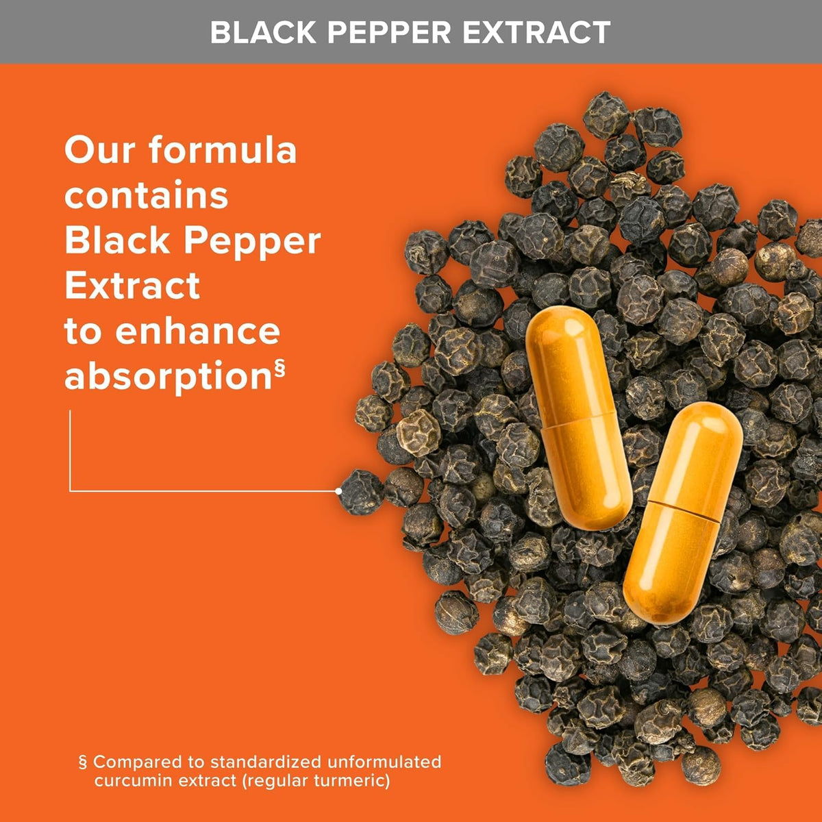 Qunol Turmeric + Black Pepper & Ginger 2400mg - 105 Capsules - image 4