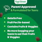 The Feel Great Vitamin Company Super Green Gummies for Teens - 60 Gummies - image 6