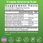 VitaMonk Quercetin with Bromelain Immune Support - 60 Capsules - image 8