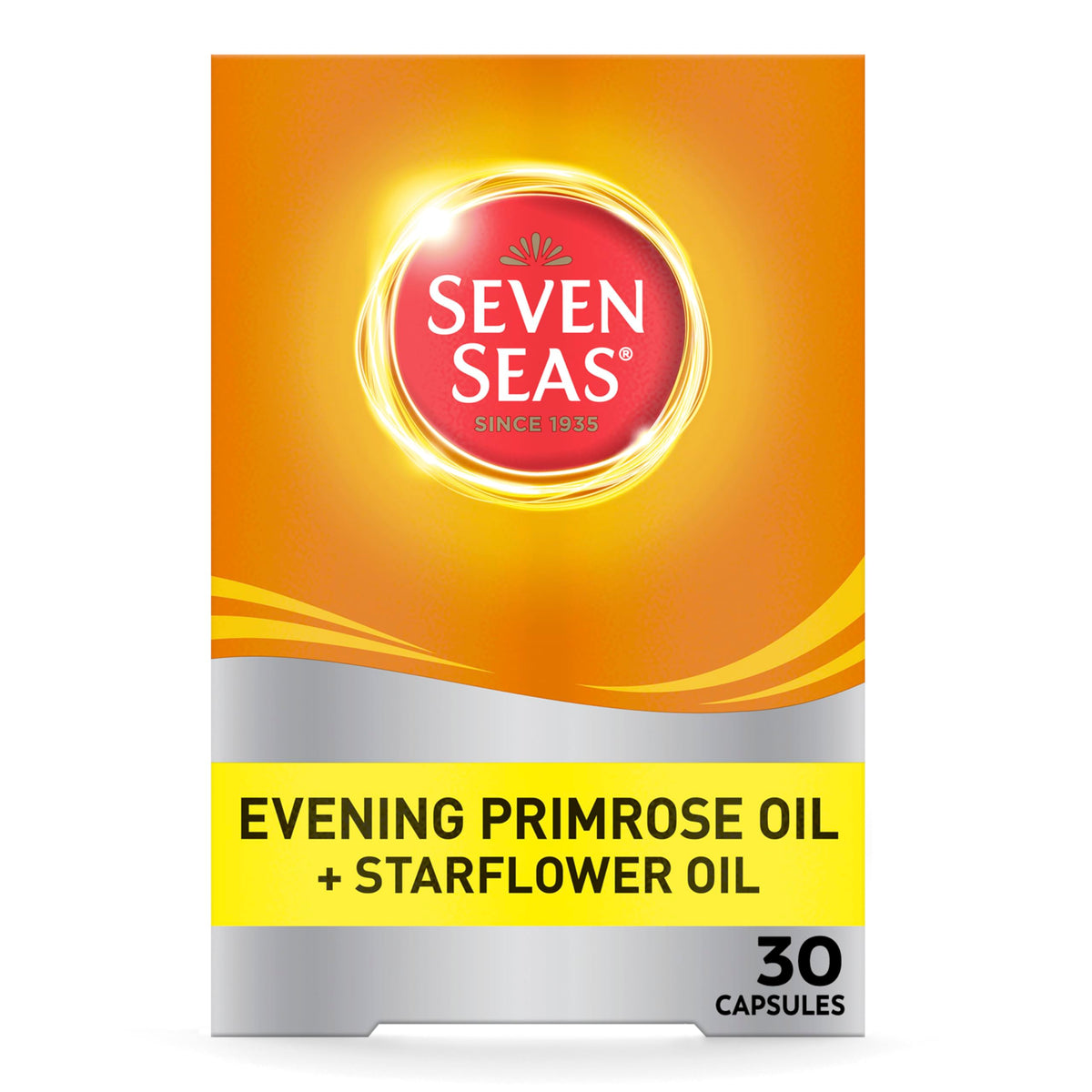 Sevenseas Seven Seas Evening Primrose Plus Starflower Oil 1000mg - 30 Capsules