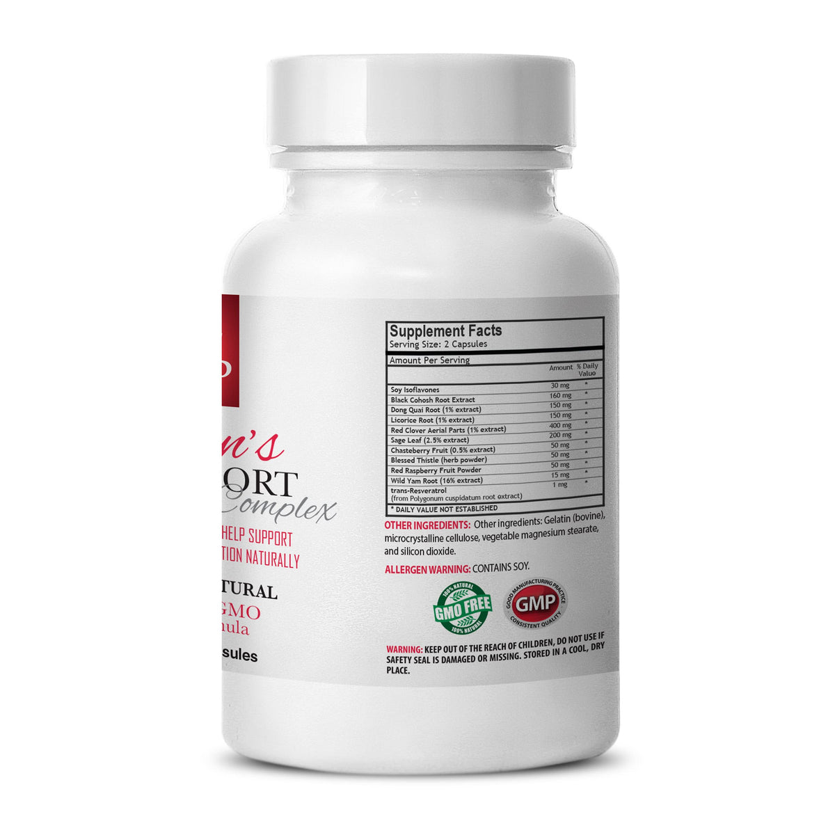 VIP Supplements Women's Support Complex Capsules - 180 Count - image 3
