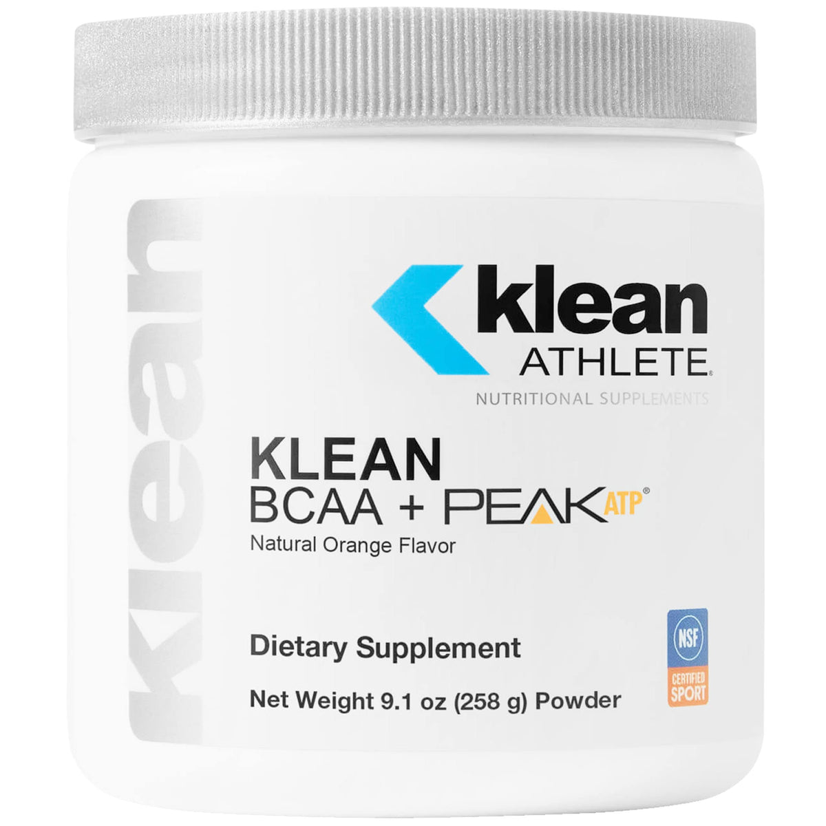 Klean Athlete BCAA + Peak ATP Natural Orange Flavor - 9.1 oz