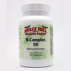 Holly Hill Health Foods B Complex 50 - 100 Capsules