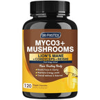 DRFOSTER Lions Mane MYCO3+ Mushroom Supplement - 120 Capsules