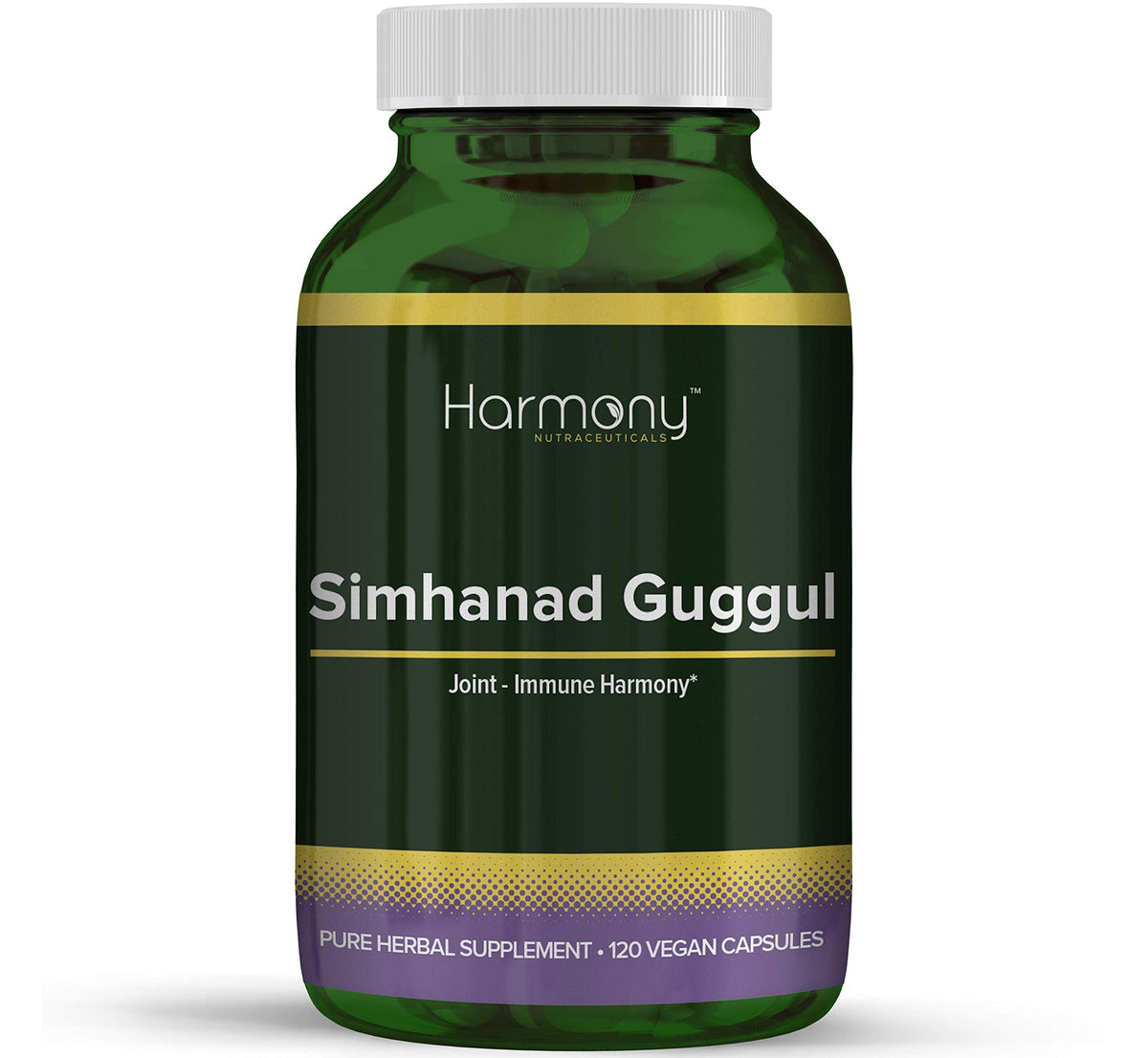 Harmony Nutraceuticals Simhanad Guggul Joint Support - 120 Vegetarian Capsules