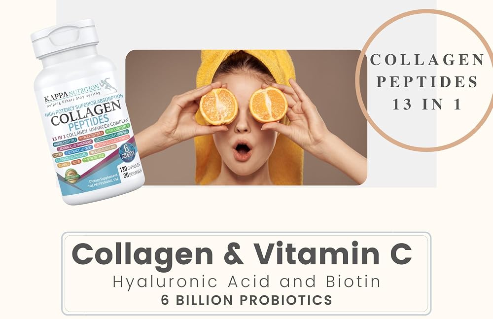 KAPPA NUTRITION Collagen Type I, II, III with Probiotics - 120 Capsules - image 3