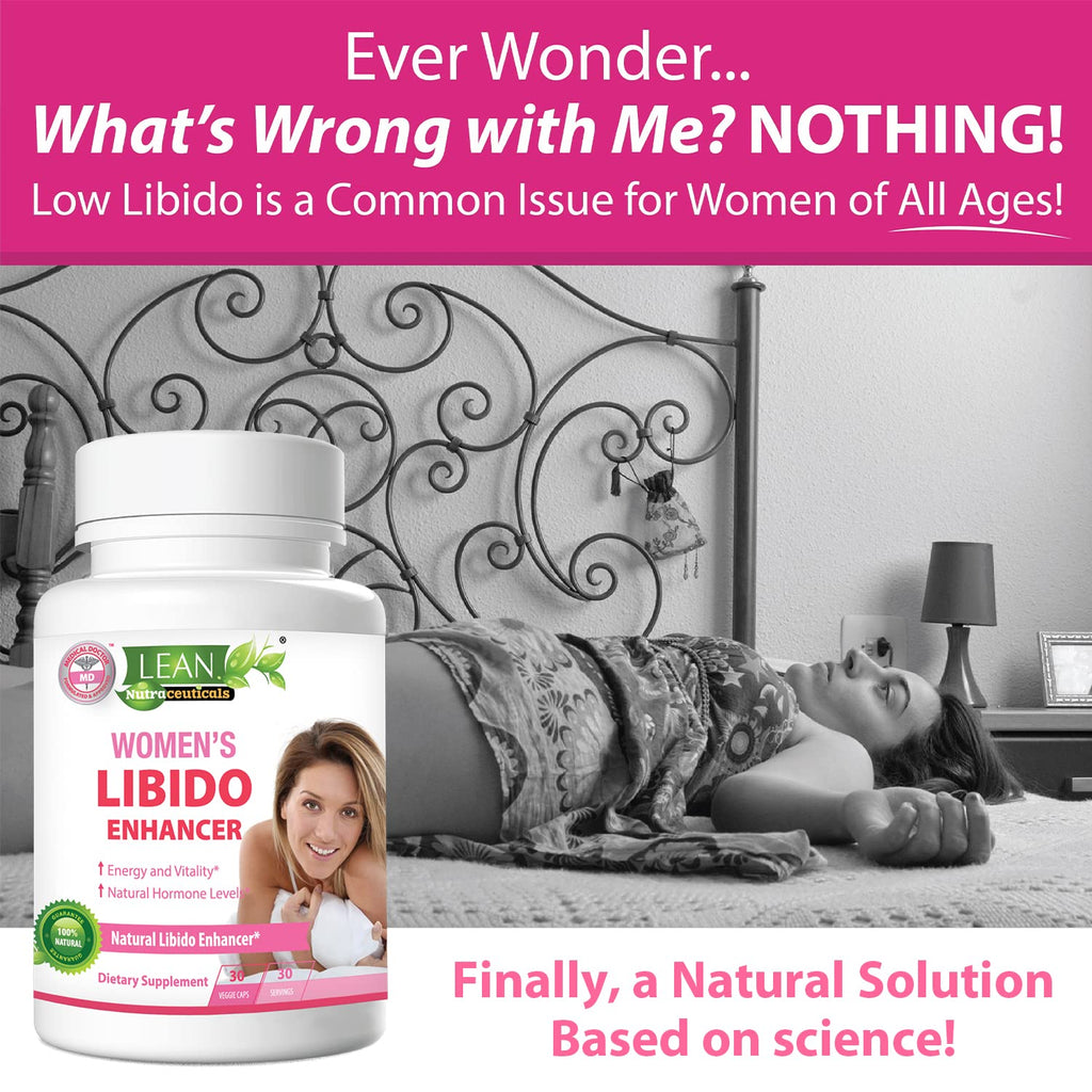 LEAN Nutraceuticals Libido Booster for Women - 30 Capsules - image 2