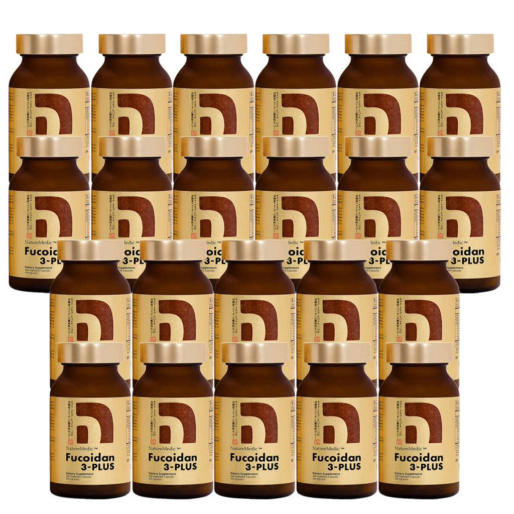 NatureMedic Fucoidan 3-Plus Brown Seaweed Immunity Supplement