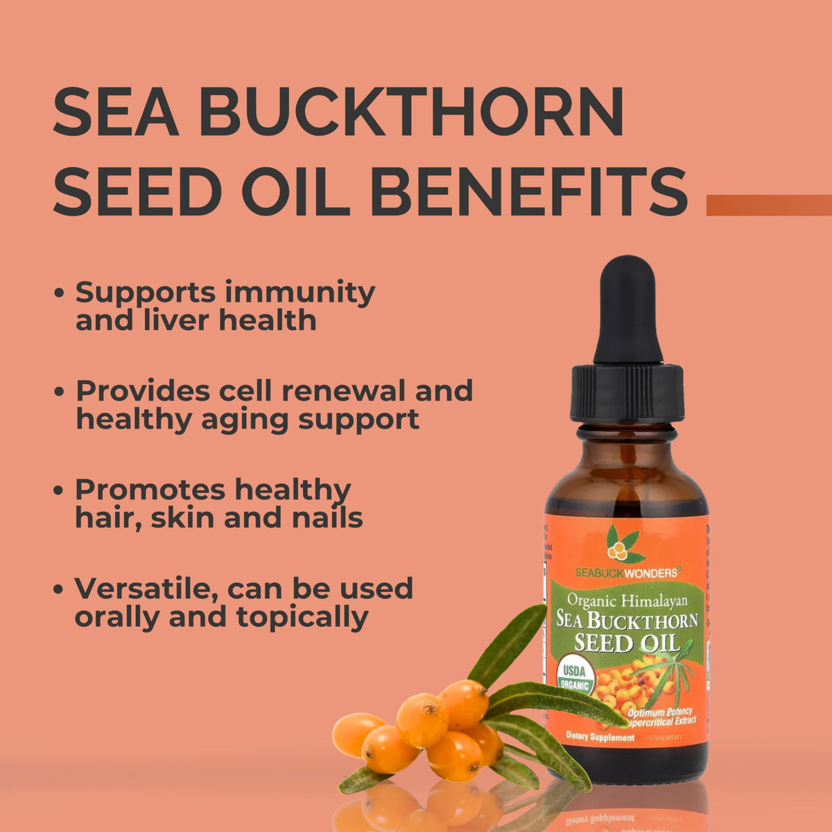 SEABUCKWONDERS Seed Oil Parent Variation