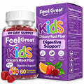 The Feel Great Vitamin Company Fiber Gummies for Kids - 60 Count