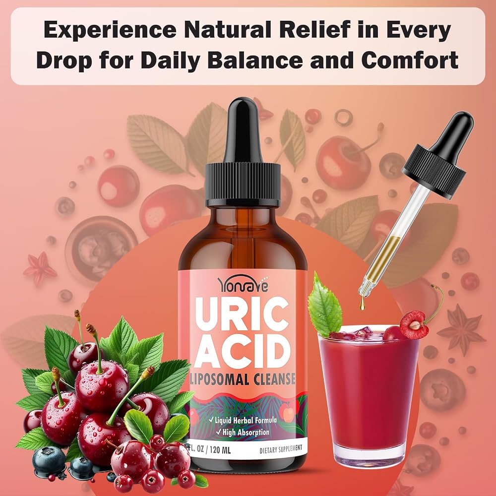 Yonrave Liposomal Uric Acid Drops