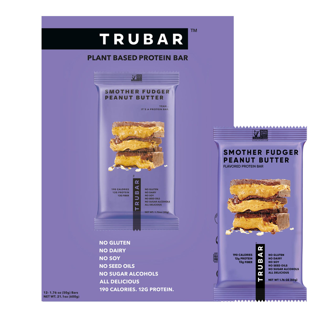 TRUBAR Vegan Protein Bar