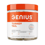 The Genius Brand Turkey Tail Mushroom - 120 Vegetarian Capsules