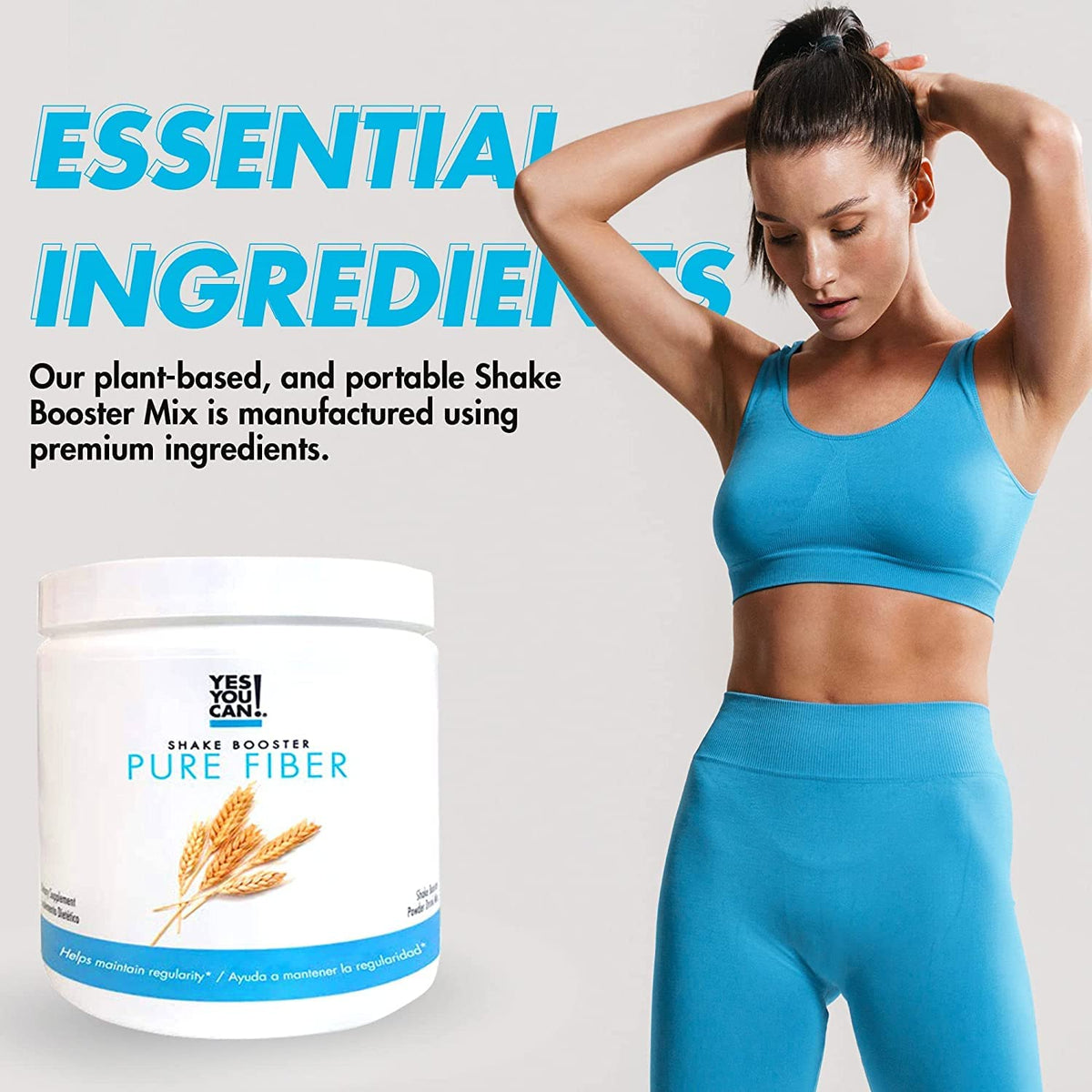 Yes You Can! Pure Fiber Shake Booster - 30 Servings (2 Pack) - image 4