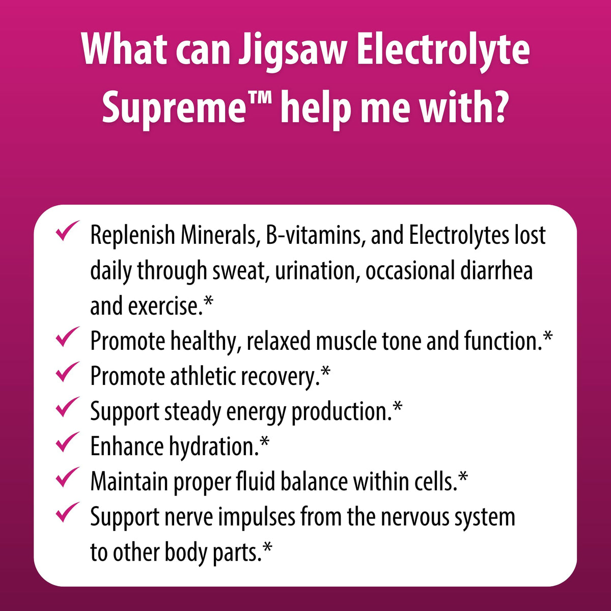 Jigsaw Health Electrolyte Supreme